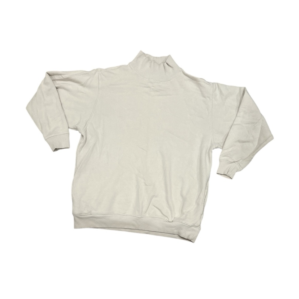 Aerie Cream Mock Neck Sweater